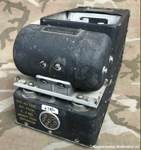 CBY-46105 Command Radio Set   AN/ARC-5 type CBY-46105 (R-26)  Ricevitore Aeronautico  U.S. Army Apparati radio