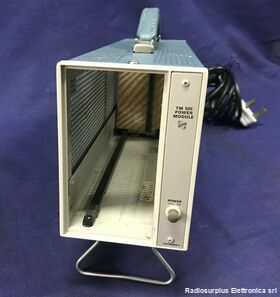 TM501 Power Module Main Frame  Tektronix TM 501 Strumenti
