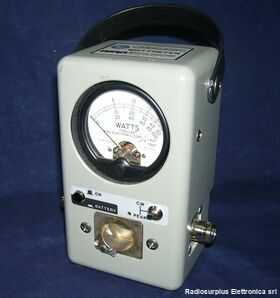 BIRD4314B BIRD 4314B Wattmeter MILLIVOLTmeter / POWERmeter / WATTmeter  AF-RF