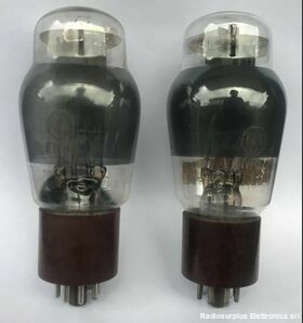 6L6  2 x 6L6  Doppio Pentodo FIVRE  Usata, provate funzionanti Componenti elettronici