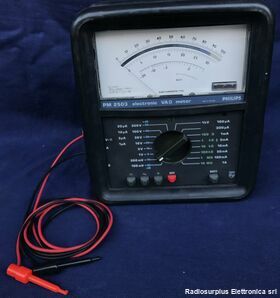 PM2503 PHILIPS PM 2503  Multimetro analogico portatile Strumenti