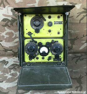 WS NO.48 WIRELESS SET NO.48 MARK I  Ricetrasmettitore spalleggiabile del 1942 WW2  Freq. 6 - 9 Mhz in AM e CW Apparati radio