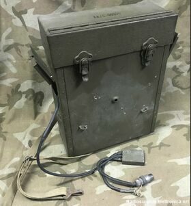 ZA/C-00058 ZA/C-00058  Alimentatore a vibratore con carica batterie originale per stazione radio WS-58 Accessori per apparati radio Militari