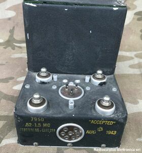 CCT-46145 Command Radio Set   AN/ARC-5 type CCT-46145 (R-24 serie ARA)  Ricevitore Aeronautico  U.S. Army Apparati radio