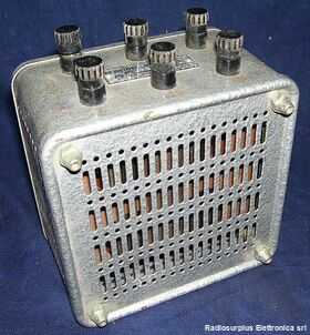 Resistor2x5 Resistenza Addizzionale  2 x 5-10 Kohm ATTENUATORI - CARICHI - BOX DECADE