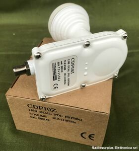 CDP10Z ILLUMINATORE CDP10Z Fracarro LNB Dual pol esteso Telecomunicazioni