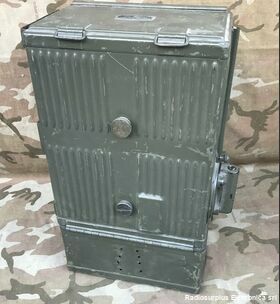 WS NO.48 WIRELESS SET NO.48 MARK I  Ricetrasmettitore spalleggiabile del 1942 WW2  Freq. 6 - 9 Mhz in AM e CW Apparati radio