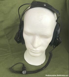   H-251/U  Cuffia Con connettore GC329   -usata Accessori per apparati radio Militari