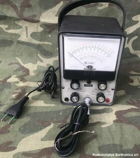KG-620 Vacuum Tube Voltmeter  KNIGHT mod. KG-620  Voltmetro Elettronico Accessori per apparati radio Militari