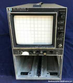 HP 182T Main Frame Oscilloscope HP 182T -non provato Strumenti