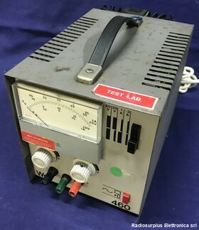 WEIR 460 WEIR Electronics 460  Alimentatore da banco regolabile   da 0-20/60 Volt 0-1 A Strumenti