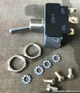 S2V-I Interruttore a leva  S2V-I  Interruttore militare due vie on/off Componenti elettronici