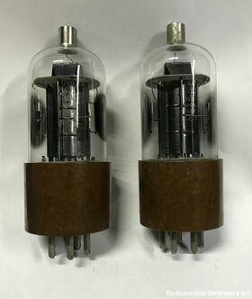 coppia5933 WA Coppia Valvole 5933 WA Tetrodo di potenza SYLVANIA Componenti elettronici
