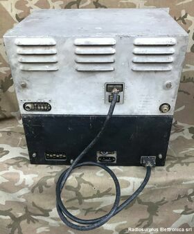  Magneti Marelli RP 32 + alimentatore ALS/HF/R  Ricevitore AM/CW a copertura continua da 1,5 a 30,5 Mhz in 6 bande Apparati radio