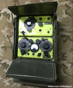 WS NO.48 WIRELESS SET NO.48 MARK I  Ricetrasmettitore spalleggiabile del 1942 WW2  Freq. 6 - 9 Mhz in AM e CW Apparati radio