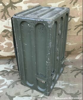  WIRELESS SET NO.18 Ricetrasmettitore spalleggiabile del 1940 WW2 Frequenza operativa da 6- 9 Mhz in AM e CW Apparati radio