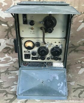 W.S. 68P WIRELESS SET NO.68P  Ricetrasmettitore spalleggiabile del 1940 Inglese (riporta il il numero di serie 231)  Frequenza operativa da 1,75 - 2,9 Mhz in AM e CW Apparati radio