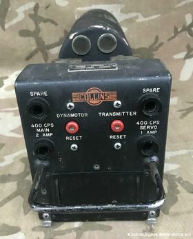 Collins 416W-I Collins 416W-I  Alimentatore con dynamotor per apparati radio Collins Accessori per apparati radio Militari