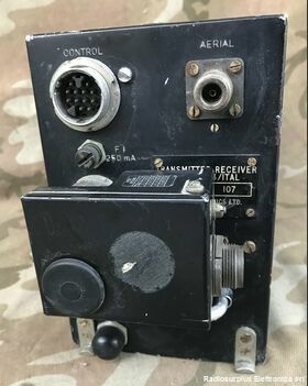 D303/ITAL W.S. Electronics ltd type D303/ITAL  Ricetrasmettitore Aeronautico della RAF Apparati radio