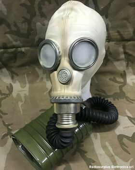 F-204 MASCHERA ANTIGAS  mod. F-204  U.R.S.S. Militaria