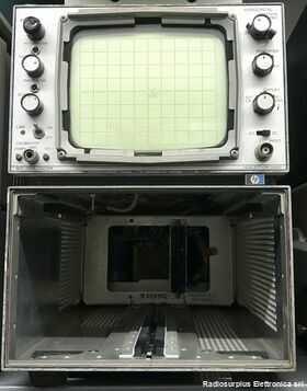 HP 180C Main Frame Oscilloscope HP 180C Strumenti