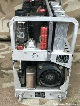 D303/ITAL W.S. Electronics ltd type D303/ITAL  Ricetrasmettitore Aeronautico della RAF Apparati radio