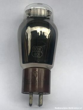 801A Valvola  801A  Triodo RCA  Usata, provata funzionante Componenti elettronici