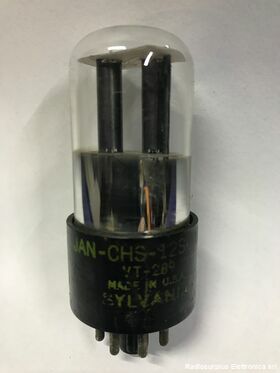 12SL7 GT Valvola  12SL7 GT  Doppio Triodo SYLVANIA Valvole