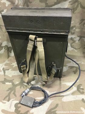 ZA/C-00058 ZA/C-00058  Alimentatore a vibratore con carica batterie originale per stazione radio WS-58 Accessori per apparati radio Militari