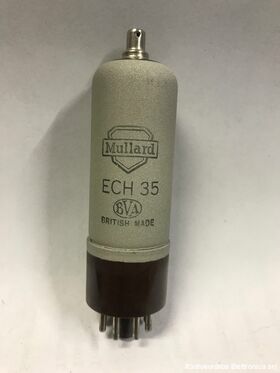 ECH 35 Valvola  ECH 35  Triodo -Esodo MULLARD Valvole