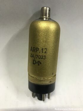  ARP 12 Valvola  ARP 12 (ZA/7023)  Pentodo a vuoto EDISON Valvole