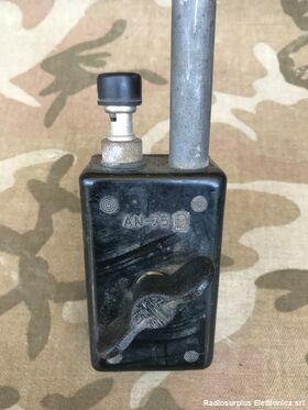 AN-75-D AN-75-D  Antenna telescopica in bronzo lunghezza 2 mt Accessori per apparati radio Militari