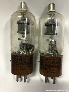 coppia3B24 W Coppia Valvole  3B24 W  Raddrizzatrice JAN Valvole