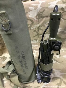 SC5434A Antenna a Loop  SC5434A  Utilizzata con le stazioni radio SCR536  per la ricezione direzionale di un segnale, in banda 3,5 a 6 Mhz Accessori per apparati radio Militari