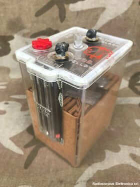 BB-54A Willard Battery BB-54A  Batteria 2 volt originale per le stazioni radio W.S 58 Accessori per apparati radio Militari