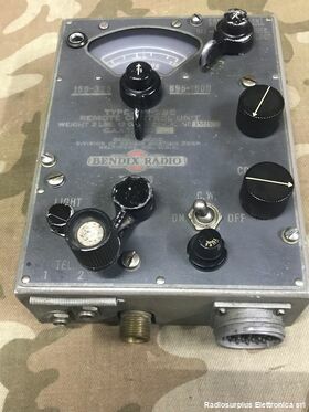 MN-28C BENDIX type MN-28C  Pannello di controllo per radiobussola MN/26 Accessori per apparati radio Militari