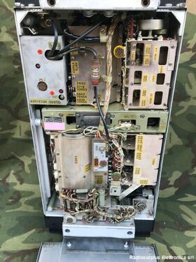RT-263/ARC-34 RT-263/ARC-34  Ricetrasmettitore aeronautico in UHF da 225 a 399,9 Mhz in AM Apparati radio