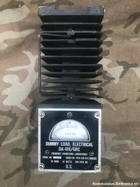 DA-189/GRC DA-189/GRC  Carico fittizio con wattmetro integrato,  50 oHm 40 Watt continui fino a 1850 Mhz Accessori per apparati radio Militari