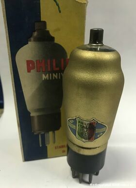 AK1 Valvola  AK1  Triodo PHILIPS Componenti elettronici