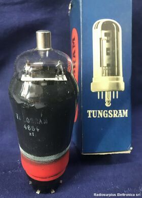 4654 (EL50) Valvola  4654 (EL50)  Pentodo di Potenza Audio TUNGSRAM Valvole