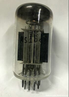 RS 1003 Valvola  RS 1003  Pentodo trasmittente SIEMENS Componenti elettronici