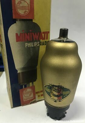 AK2 Valvola  AK2  Triodo PHILIPS Valvole