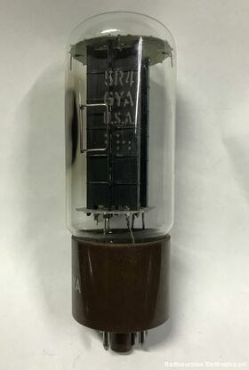  Valvola  5R4 GYA  Raddrizzatrice JAN Valvole