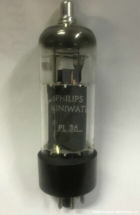 PL 36 Valvola  PL 36     Tetrodo di potenza PHILIPS Valvole