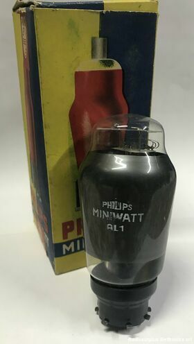 AL1 Valvola  AL1  Pentodo PHILIPS Valvole