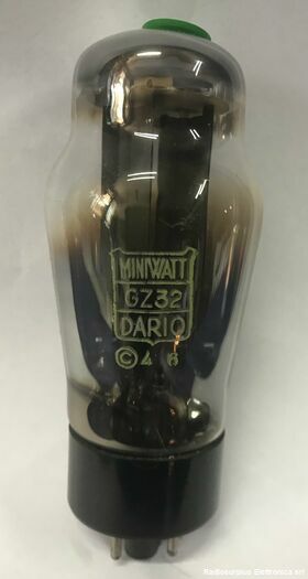 GZ32 GZ32  Raddrizzatrice di Potenza MINIWATT Componenti elettronici