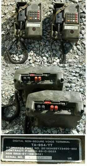TA954TT Telefono Campale TA-954/TT Apparati radio militari