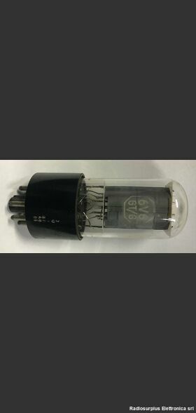 6V6 GT/G Valvola  6V6 GT/G  Tetrodo finale RCA Valvole