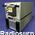 HP 182T Main Frame CRT monocromatico  HP 182T  Display per analizzatore di spettro. Strumenti
