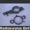 COLLARE-ANTENNA KIT collare per presa di terra + collare tiranti antenna Antenne - Accessori - Cavi